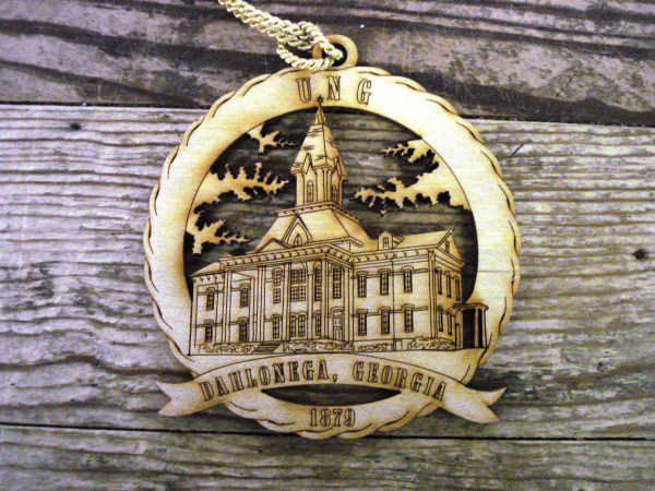 Buy Online UNG College Souvenir Ornament Cranberry Corners Gift Shop Dahlonega
