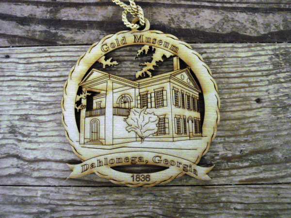 Buy Online Gold Museum Souvenir Ornament Cranberry Corners Gift Shop Dahlonega