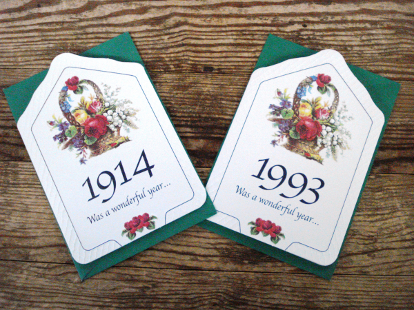 Cranberry Corners Gift Shop Dahlonega Pages of Time Birthday Year Card