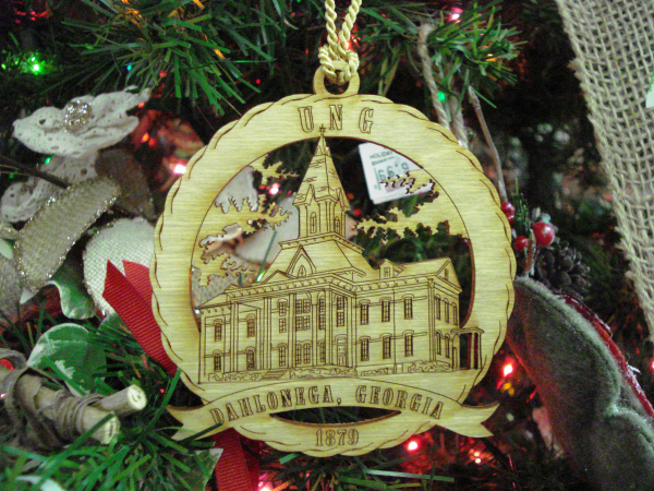 Buy Online UNG College Souvenir Ornament Cranberry Corners Gift Shop Dahlonega