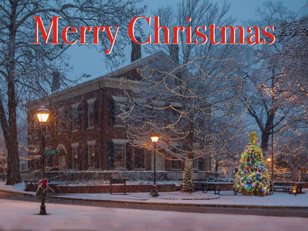 2018 Jack Anthony Dahlonega Gold Museum Christmas Card Cranberry Corners