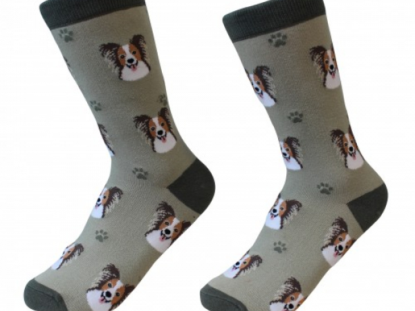 papillon Dog Socks Cranberry Corners Gift Shop Dahlonega Georgia