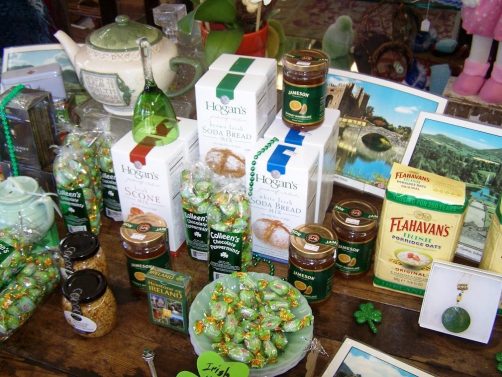 St. Patrick's Day food and gifts 