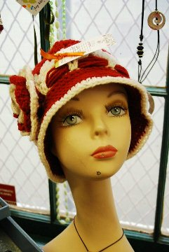 Cranberry Corners Handcrafted Gifts | Crochet Flapper Hats