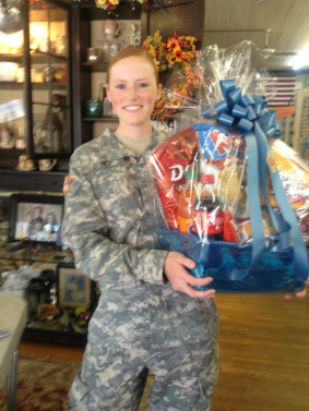 Cranberry Corners Customer Photo | University of North Georgia Welcome Back Gift Basket 