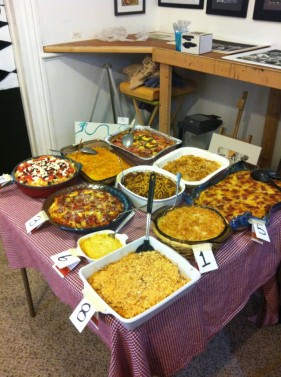 Oh yeah, it's squash cook off time at Bleu Gallery Dahlonega!