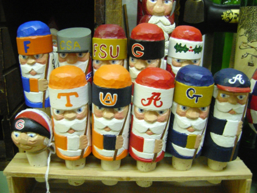 Cranberry Corners Handcrafted Gifts | Santa Woodcarvings by Jim Clement