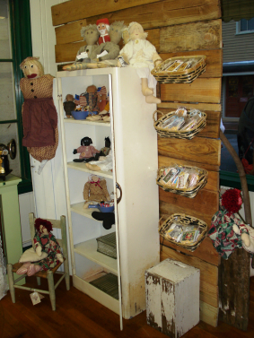 Handmade dolls by Carolyn Dubose