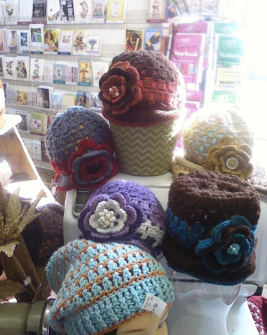 Cranberry Corners Handcrafted Gifts | Crochet Flapper Hats