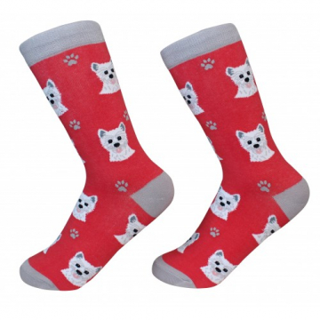 Westie Dog Socks